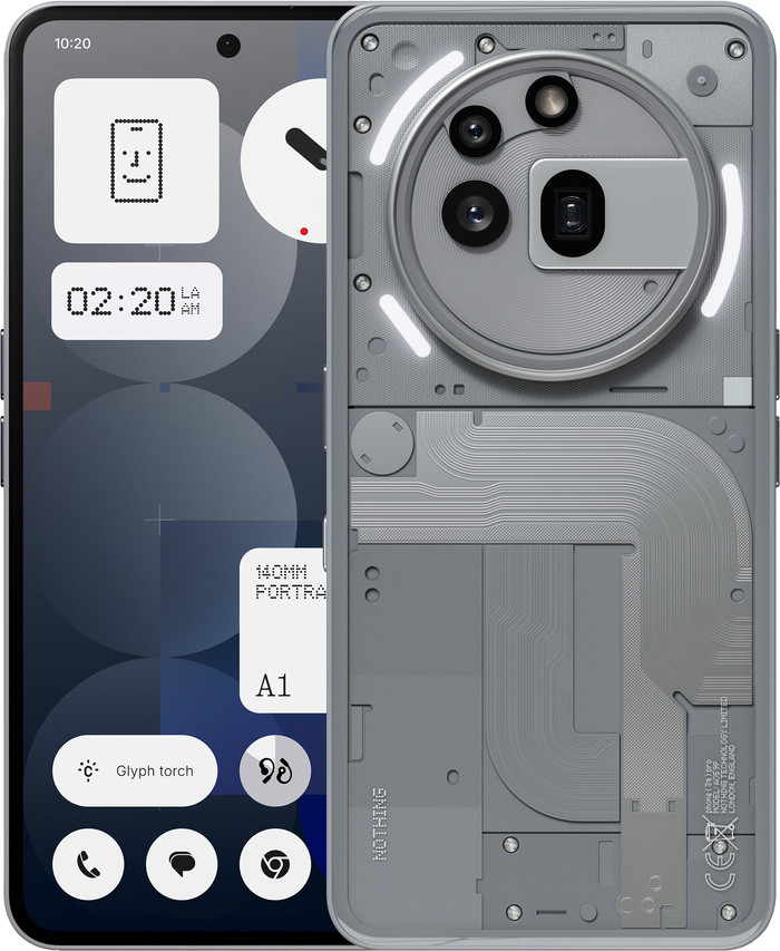 Nothing Phone (3a) Pro 256 Go Gris 5G Main Image