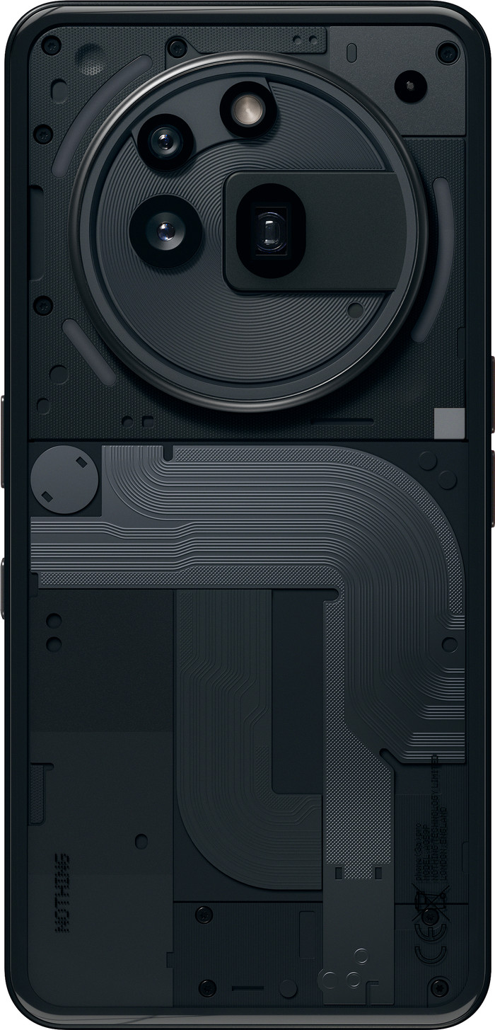 Nothing Phone (3a) Pro 256 Go Noir 5G arrière
