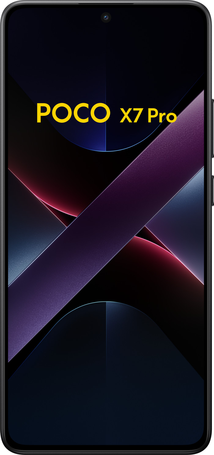 POCO X7 Pro 256GB 12GB RAM Black 5G front