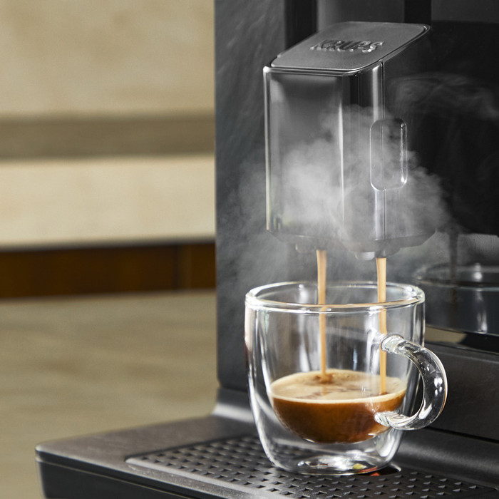 Krups Evidence ECO-Design EA8968 product in gebruik