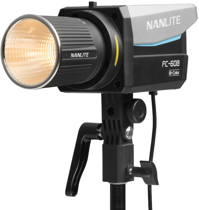 Nanlite FC-60B LED Bi-color Spot Light côté droit