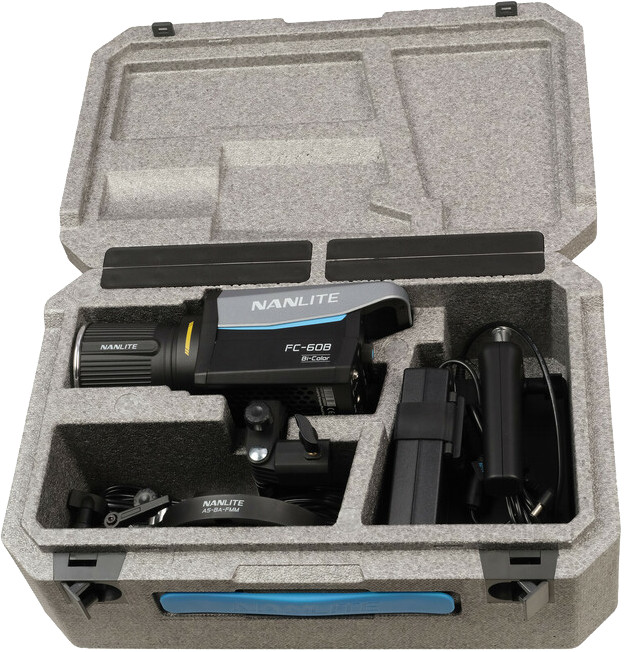 Nanlite FC-60B LED Bi-color Spot Light emballage