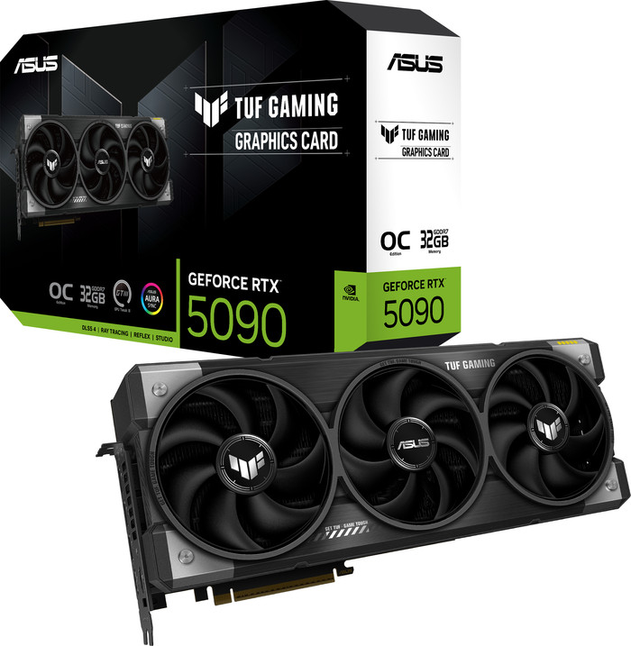 ASUS TUF Gaming GeForce RTX 5090 OC 32GB verpakking