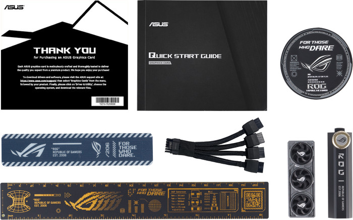 ASUS ROG Astral GeForce RTX 5090 OC 32 Go accessoire