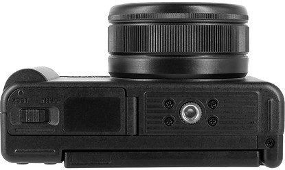 Yashica City 100 Noir dessous