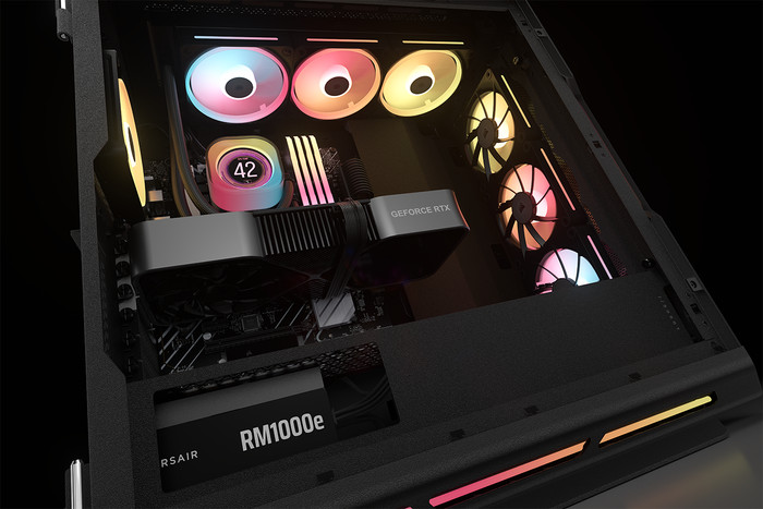 CORSAIR RM1000e (2025) Cybenetics Gold visual supplier