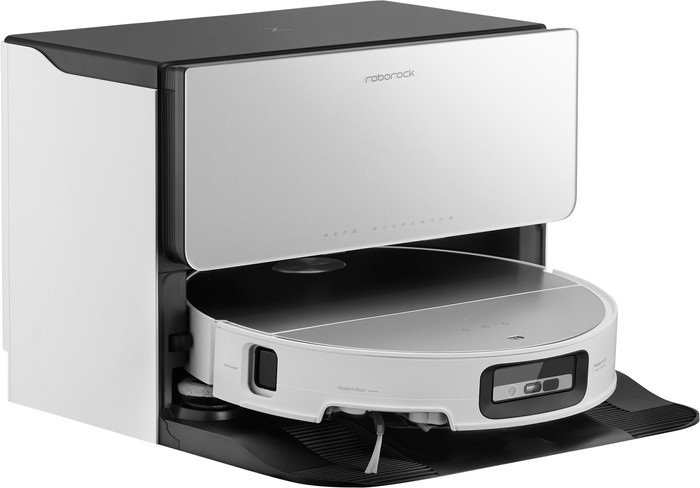 Roborock Saros 10 R&D White left side