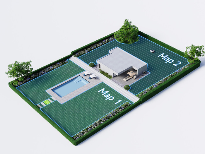 Dreame A1 Pro product in use