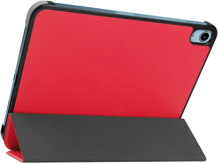 Just In Case Smart Tri-Fold Apple iPad (2025/2022) Book Case Rood null