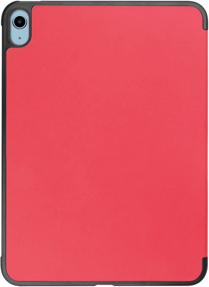 Just In Case Smart Tri-Fold Apple iPad (2025/2022) Book Case Rood null