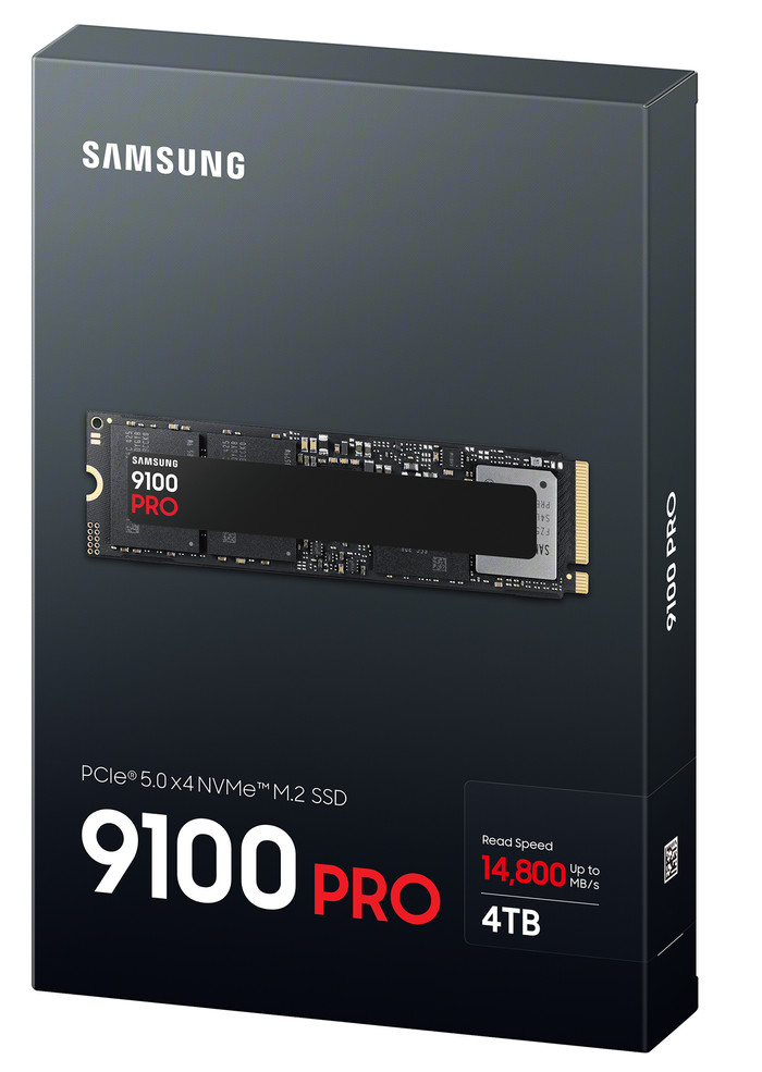 Samsung 9100 Pro 4TB PCIe 5.0 M.2 SSD verpakking