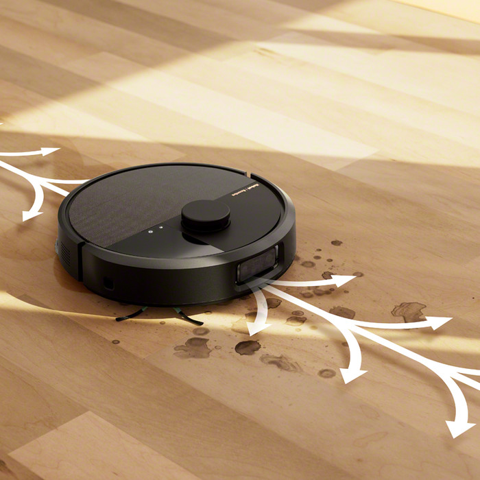 iRobot Roomba Plus 505 + Black product in use