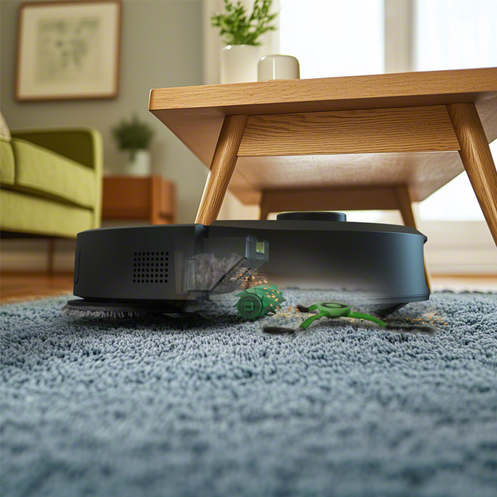 iRobot Roomba Plus 505 + Black product in use