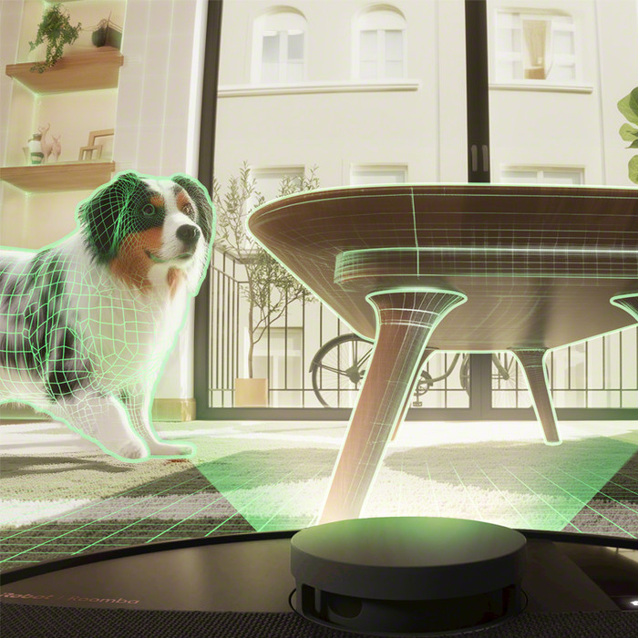 iRobot Roomba Plus 505 + Black product in use