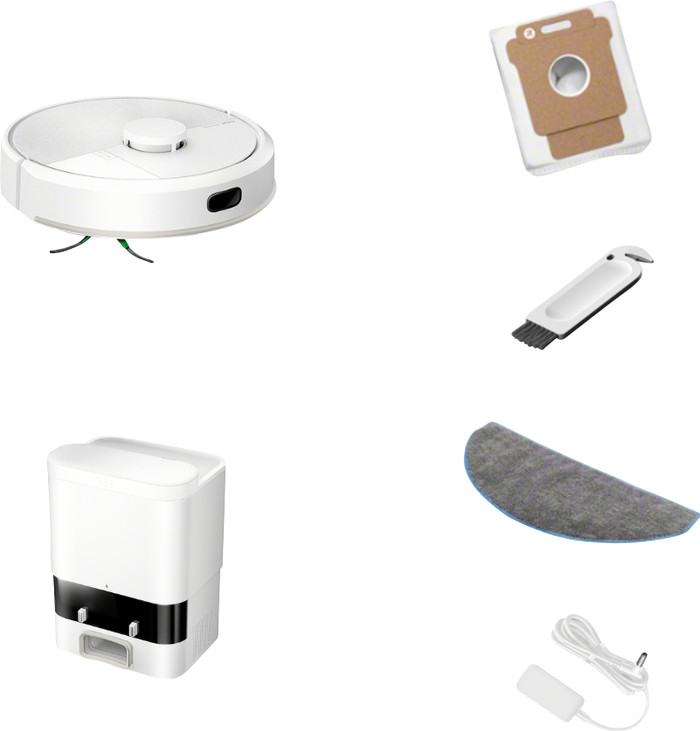 iRobot Roomba 105 Combo + White accessory