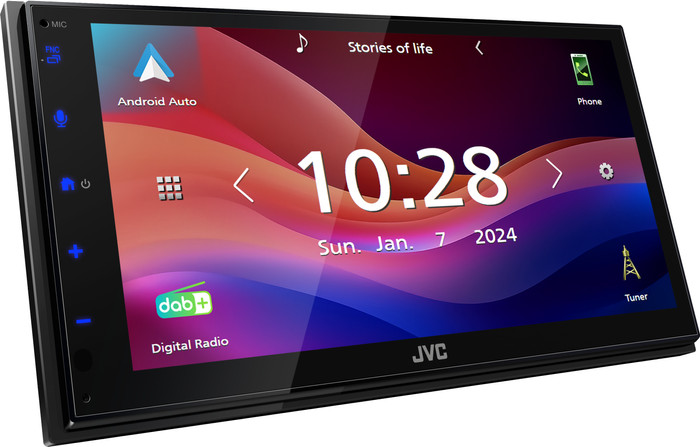JVC KW-M595DBT Noir avant