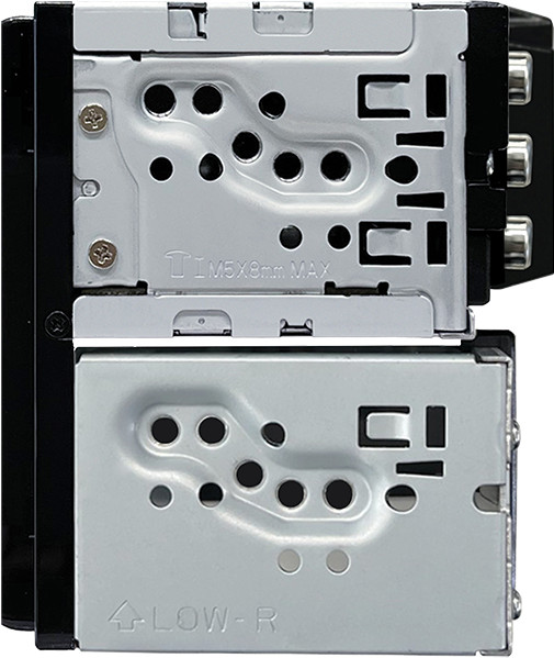 JVC KW-M695DBW Black left side