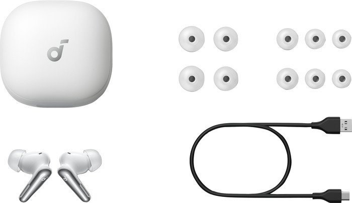 Soundcore Liberty 4 Pro Wit accessoire