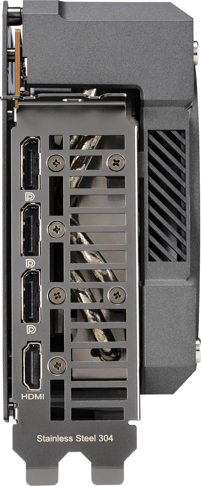 ASUS TUF Gaming Radeon RX 9070 OC 16 Go côté gauche