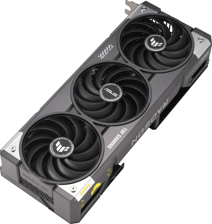 ASUS TUF Gaming Radeon RX 9070 OC 16 Go dessus