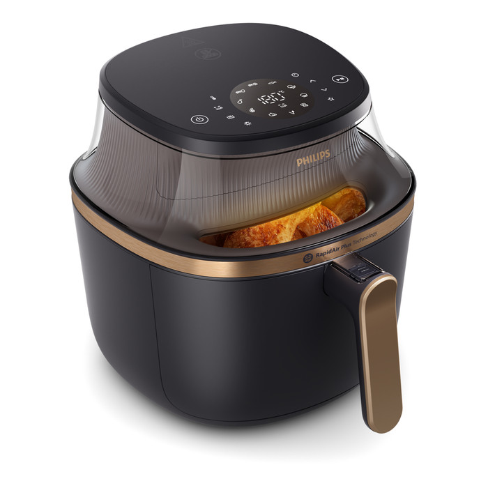 Philips Airfryer XXL Série 3000 NA342/00 + Kit Gril côté gauche