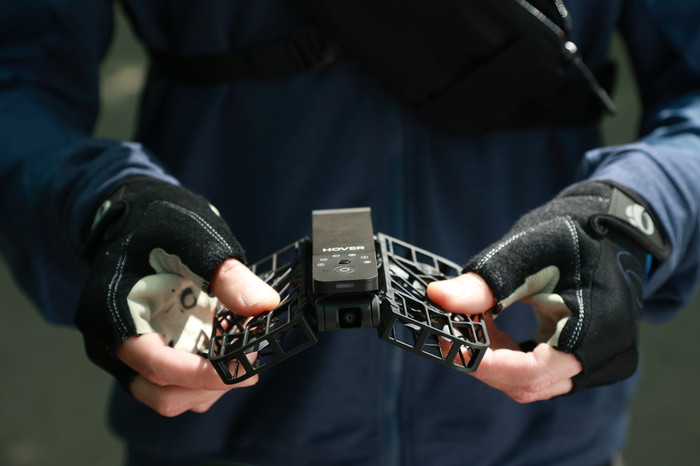 HOVERAir X1 Zwart Combo detail