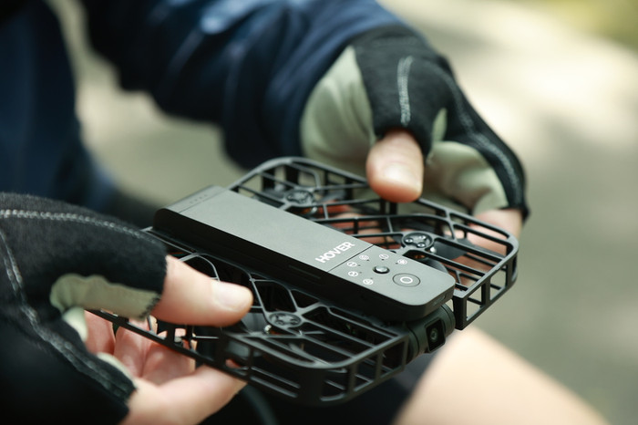 HOVERAir X1 Zwart Combo detail