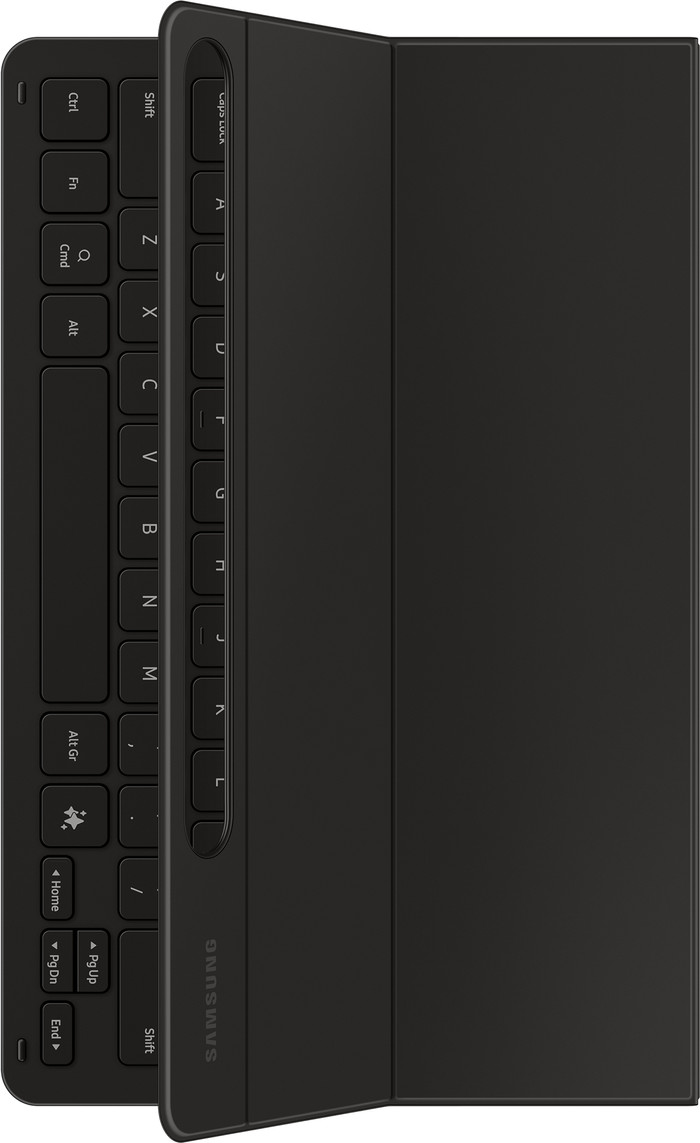 Samsung Galaxy Tab S9/S9 FE/S10 FE Slim Étui Clavier AZERTY Noir avant