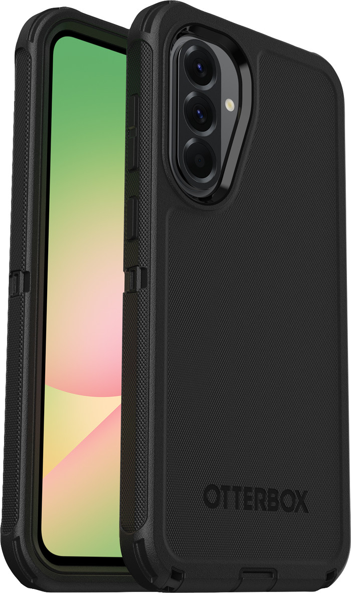 Otterbox Defender Samsung Galaxy A56 Back Cover Noir côté gauche