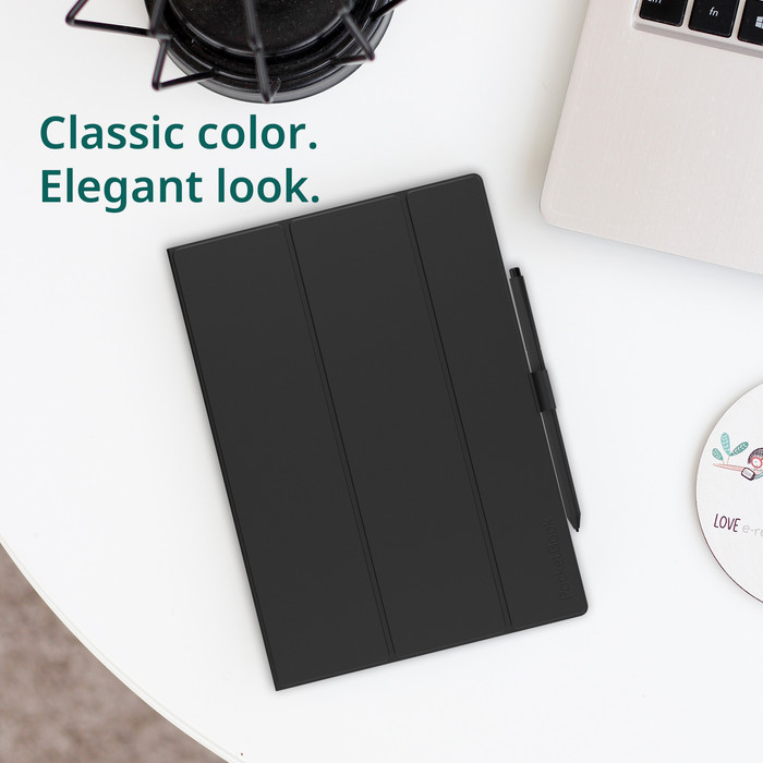 PocketBook Color Note Cover Flip Zwart product in gebruik