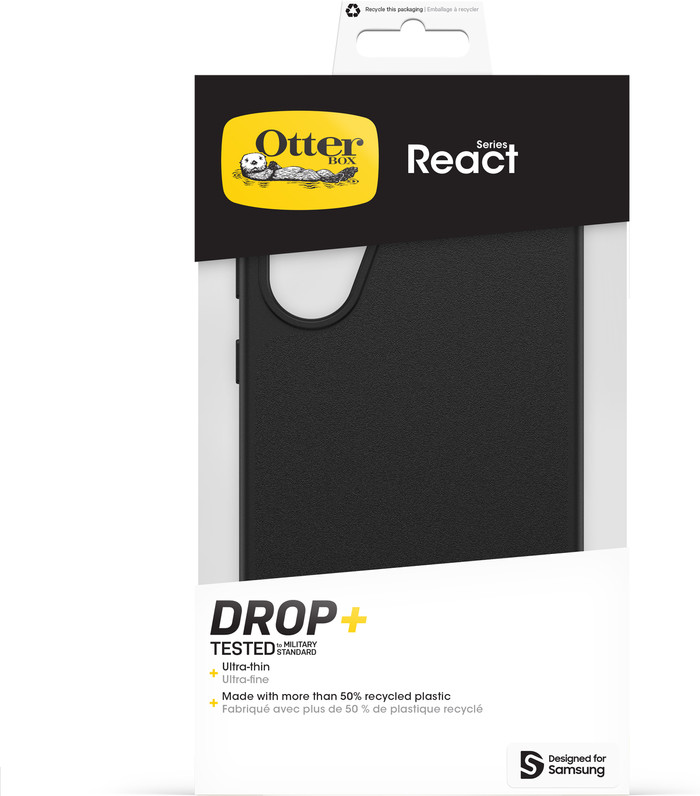 Otterbox React Samsung Galaxy A36 Back Cover Noir emballage