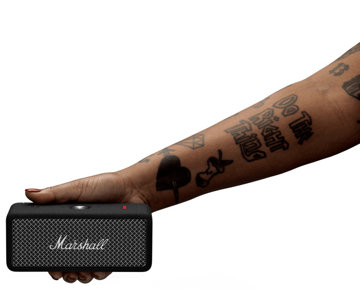 Marshall Emberton II BT Black & Steel product in gebruik