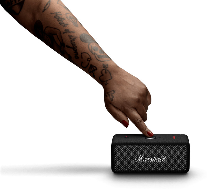 Marshall Emberton II BT Black & Steel product in gebruik