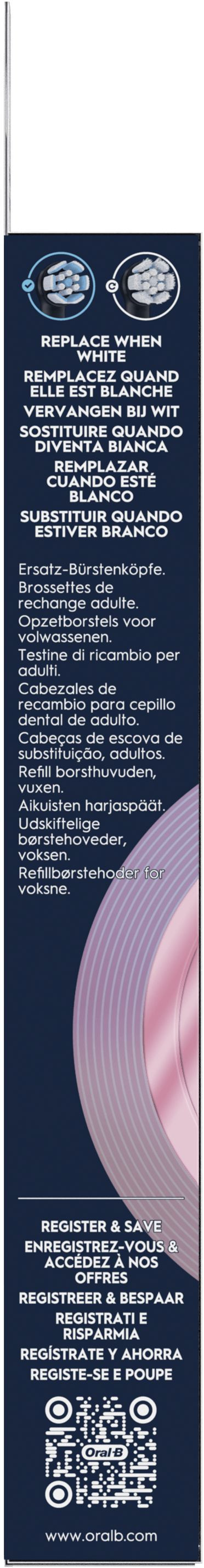 Oral-B iO Gentle Care Black (4 units) packaging