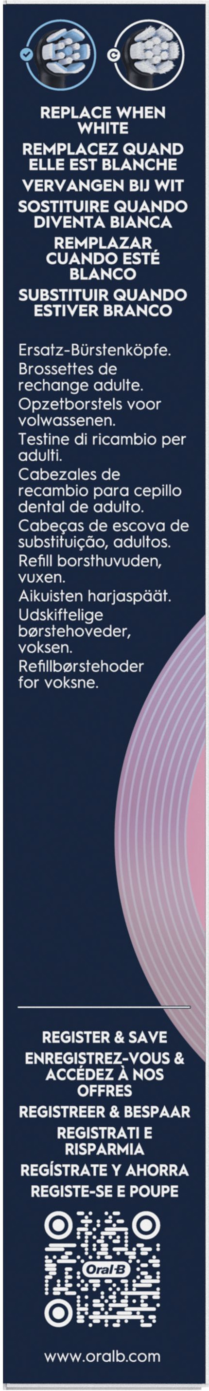 Oral-B iO Gentle Care Zwart (6 stuks) verpakking