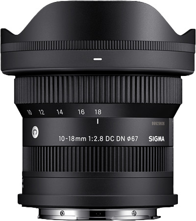 Sigma 10-18 mm f/2.8 DC DN Contemporary Sony Monture E Main Image