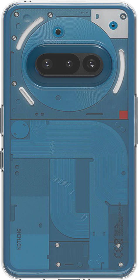 Just in Case Soft Design Nothing Phone (3a) Back Cover Transparent Main Image