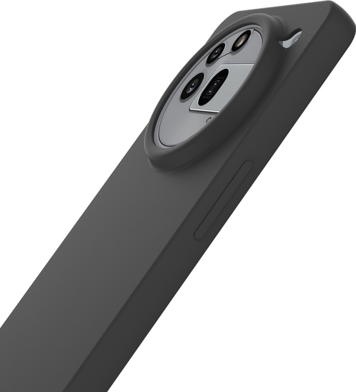 Just in Case Soft Design Nothing Phone (3a) Pro Back Cover Zwart onderkant