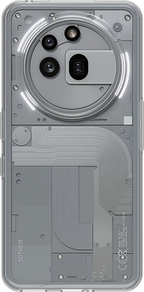 Just in Case Soft Design Nothing Phone (3a) Pro Back Cover Transparant Main Image