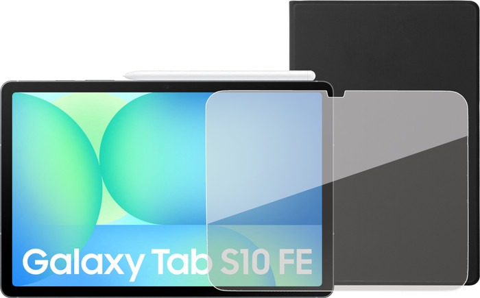 Samsung Galaxy Tab S10 FE 10,9 inch 128GB Wifi/5G Grijs Enterprise Editie + Beschermpakket Main Image