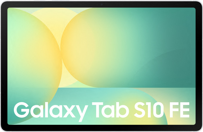 Samsung Galaxy Tab S10 FE 10.9 inches 128GB WiFi Silver + Charger Pack front