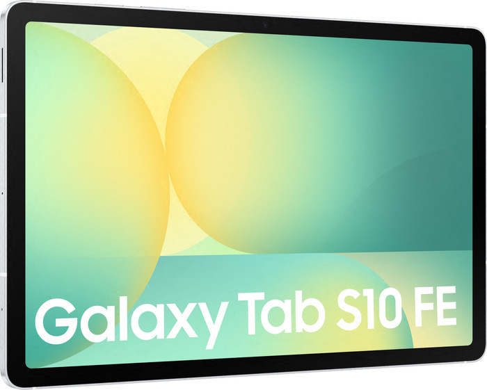 Samsung Galaxy Tab S10 FE 10.9 inches 128GB WiFi Silver + Charger Pack left side