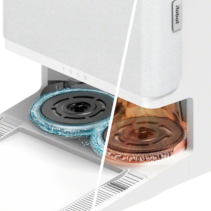 iRobot Roomba Plus 505 + White product in gebruik