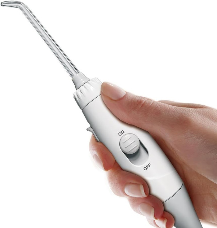 Waterpik WP-660 product in gebruik