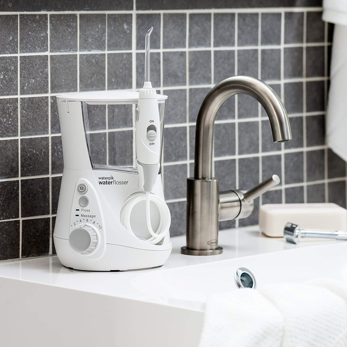 Waterpik WP-660 product in gebruik