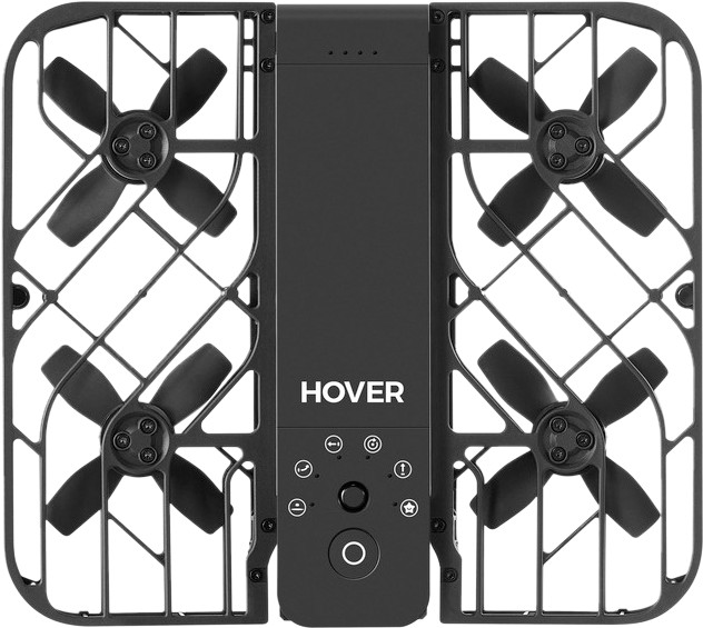 HOVERAir X1 Zwart Combo bovenkant