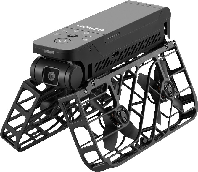 HOVERAir X1 Zwart Combo detail