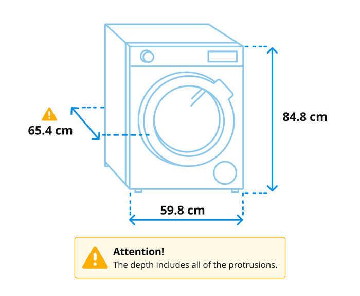 Bosch WNC254A0NL i-DOS -  10.5/6kg visual Coolblue 1
