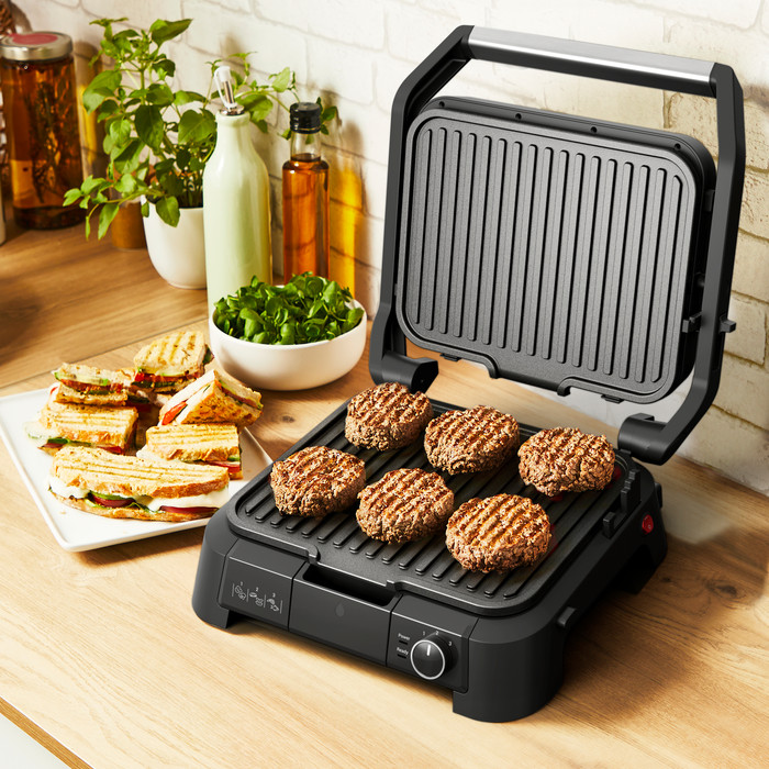 Tefal SuperGrill 3-in-1 GC510D inside