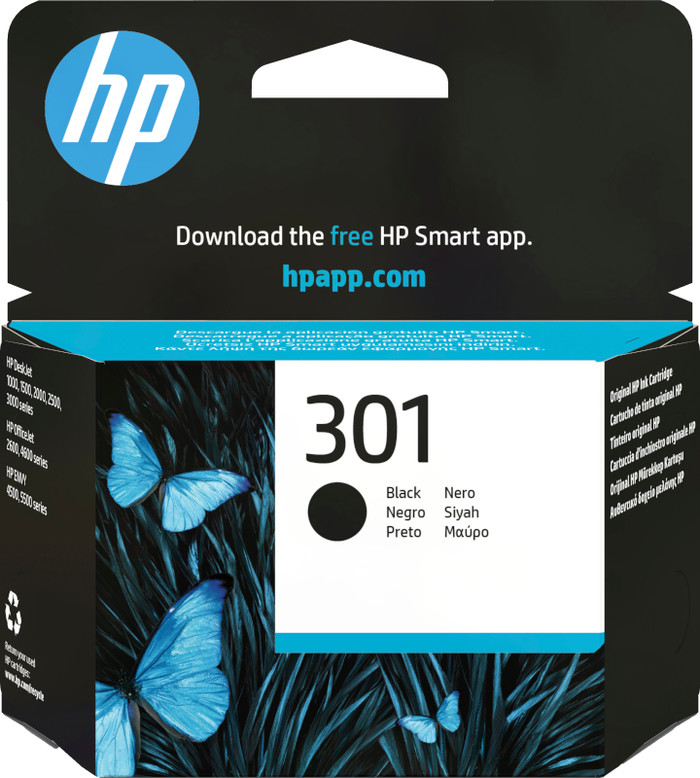 HP 301 Cartouche Noir Main Image